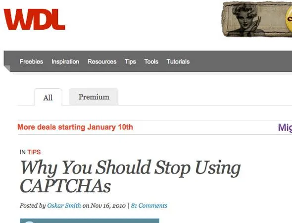 Stop Using Captchas