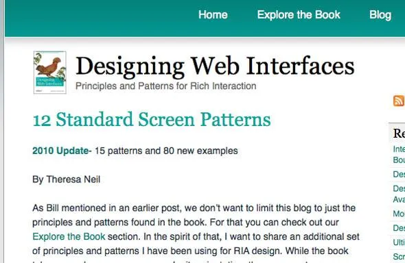 12 Screen Patterns